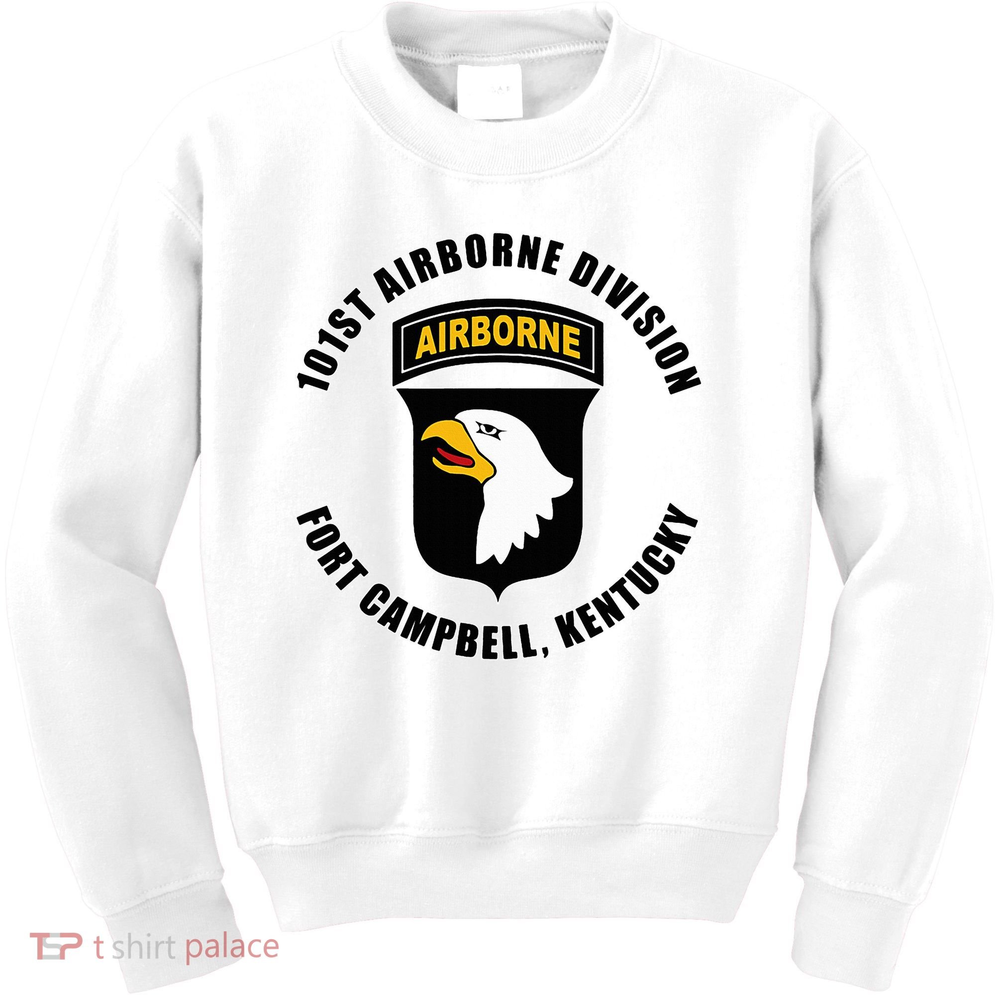 101st Airborne Division Fort Campbell Kentucky Emblem Kids Sweatshirt