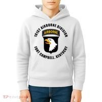101st Airborne Division Fort Campbell Kentucky Emblem Kids Hoodie thumb 4