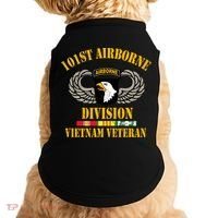 101st Airborne Division Vietnam Veteran Gift Veterans Day Gift Doggie Tank thumb 0