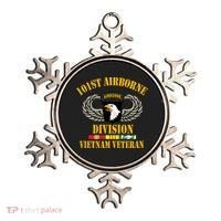 101st Airborne Division Vietnam Veteran Gift Veterans Day Gift Ornament thumb 0