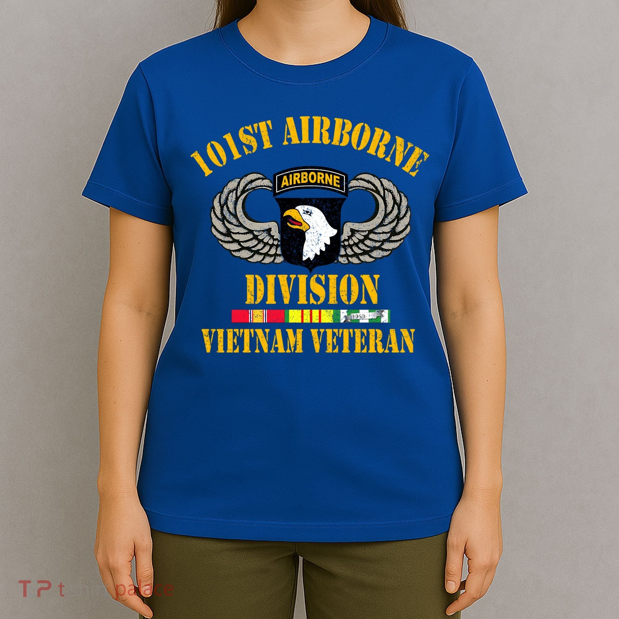 101st Airborne Division Vietnam Veteran Gift Veterans Day Gift T-Shirt