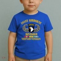 101st Airborne Division Vietnam Veteran Gift Veterans Day Gift Toddler T-Shirt thumb 2