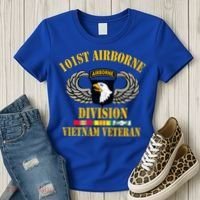 101st Airborne Division Vietnam Veteran Gift Veterans Day Gift Women's T-Shirt thumb 3