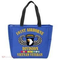 101st Airborne Division Vietnam Veteran Gift Veterans Day Gift Tote Bag thumb 0