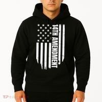 14th Amendment Flag Political America Usa Rights Hoodie thumb 2