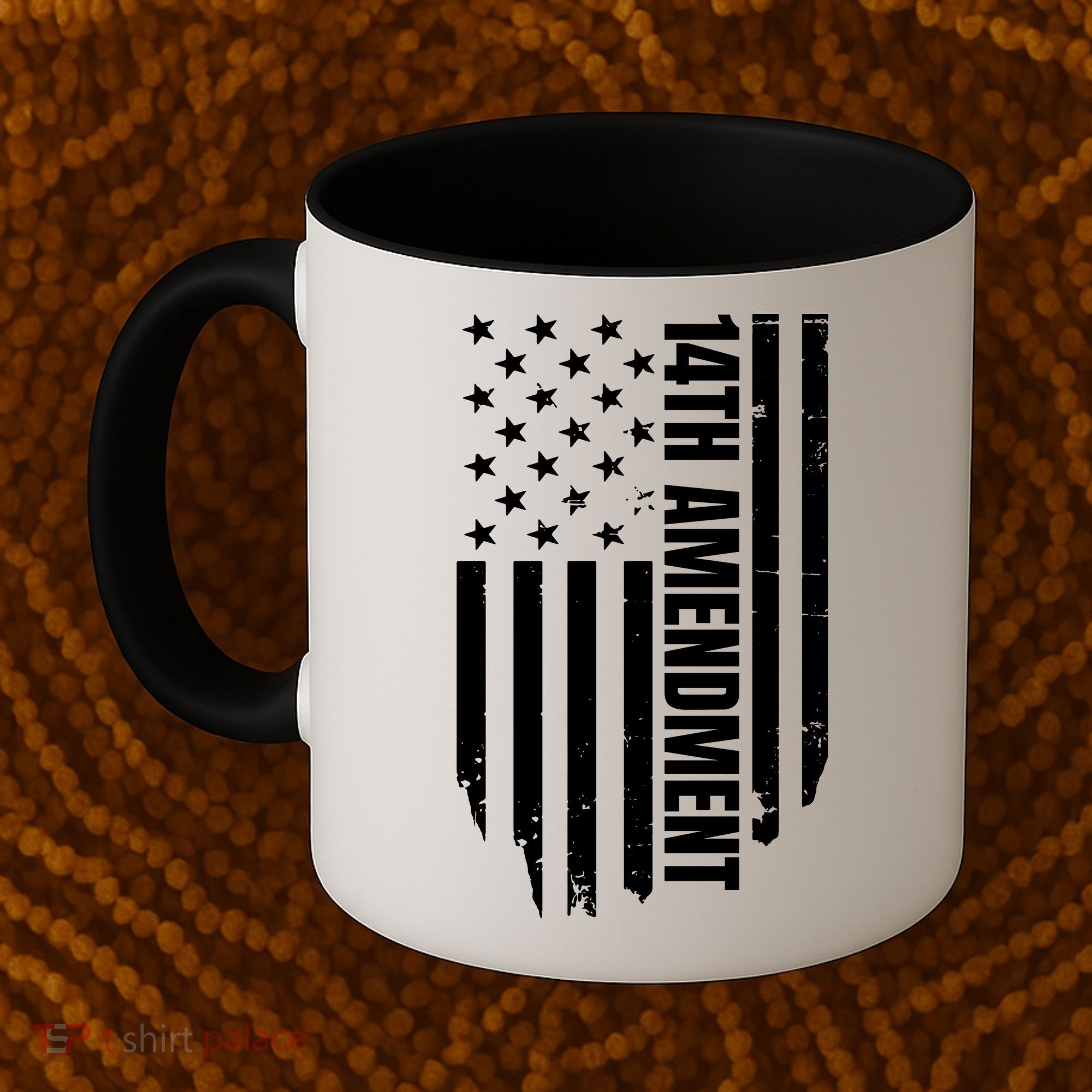 14th Amendment Flag Political America Usa Rights Coffee Mug