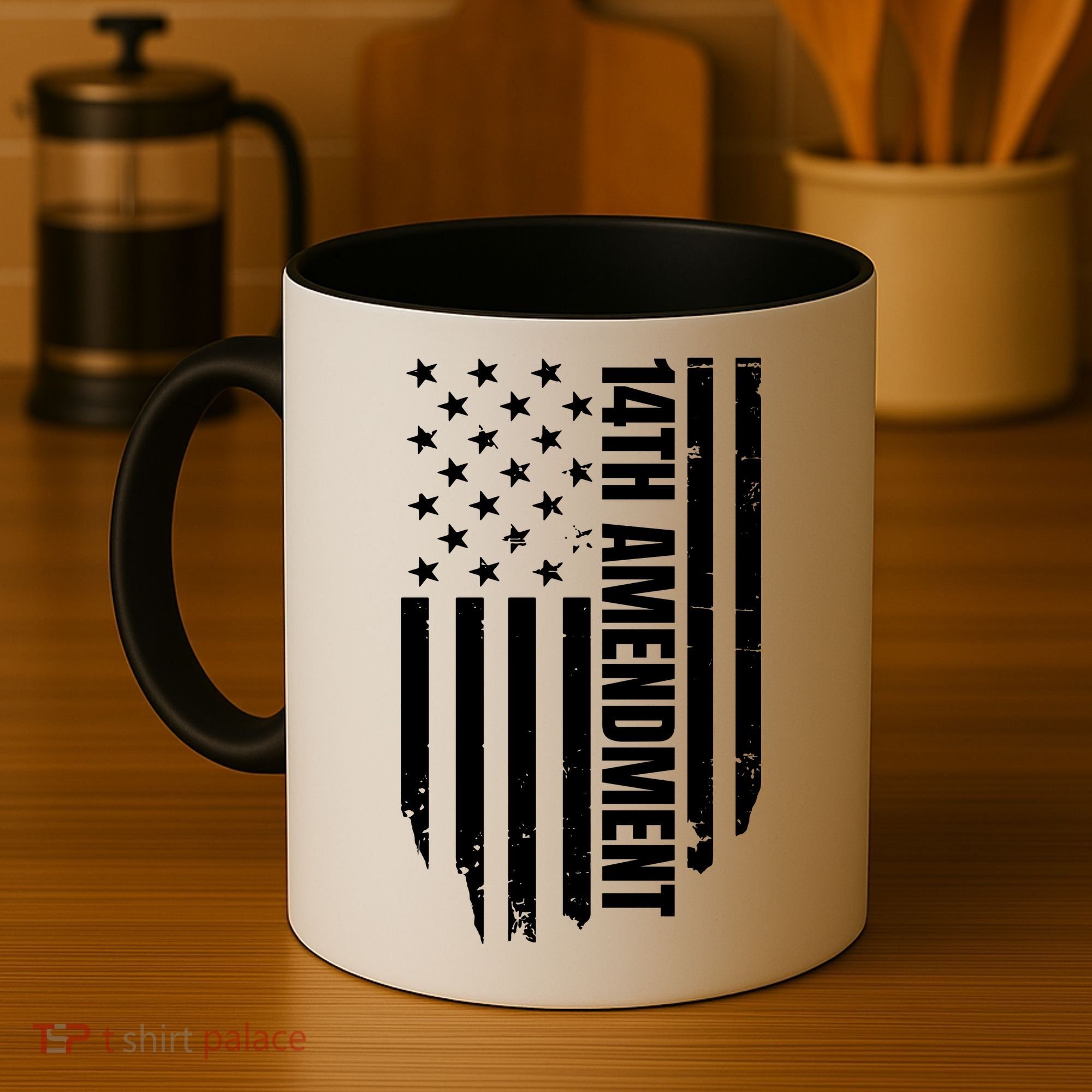 14th Amendment Flag Political America Usa Rights Coffee Mug