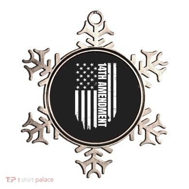 14th Amendment Flag Political America Usa Rights Ornament