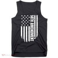 14th Amendment Flag Political America Usa Rights Tank Top thumb 0