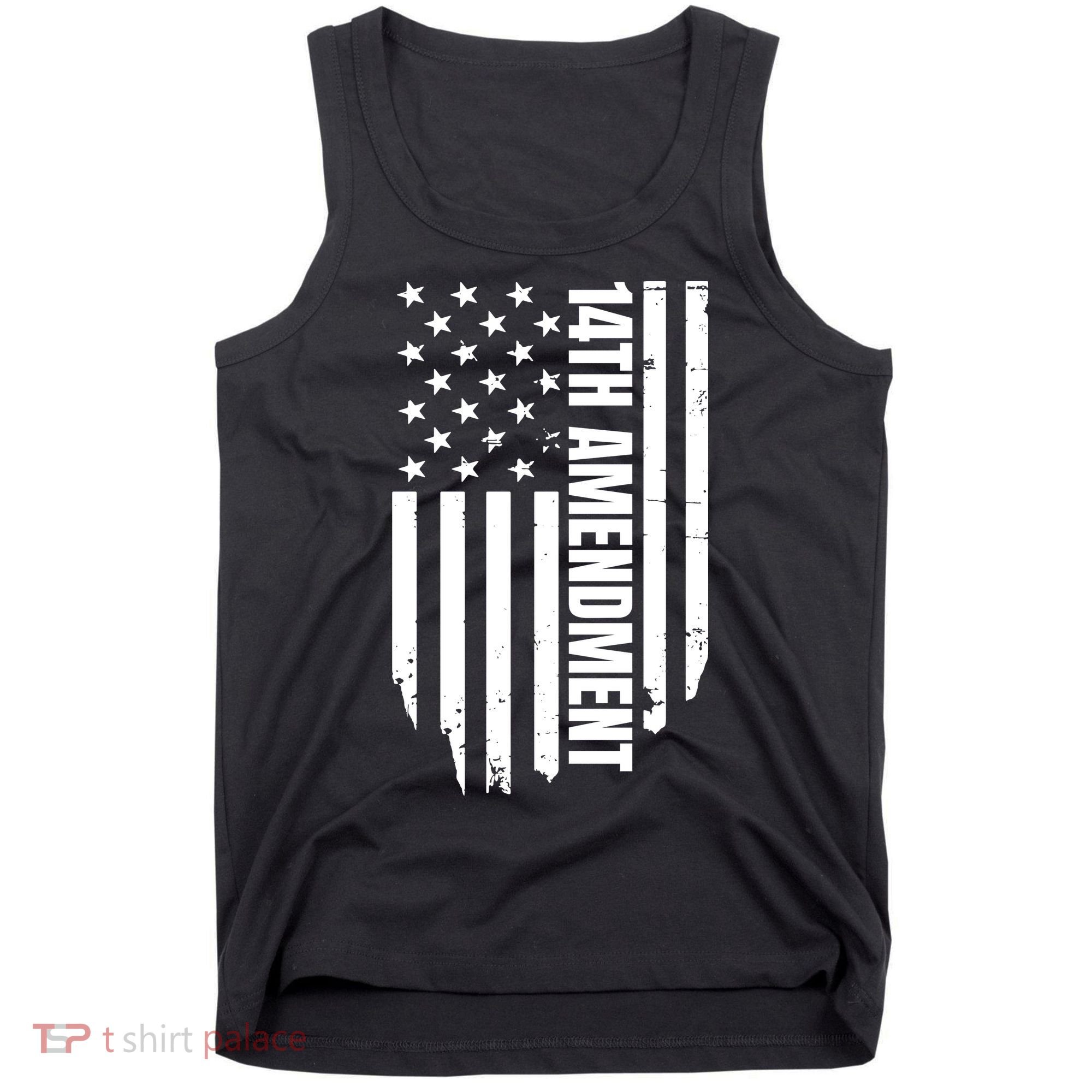 14th Amendment Flag Political America Usa Rights Tank Top