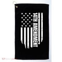 14th Amendment Flag Political America Usa Rights Golf Towel thumb 0