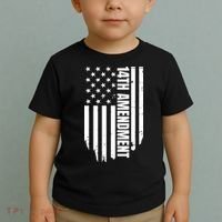 14th Amendment Flag Political America Usa Rights Toddler T-Shirt thumb 2