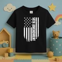 14th Amendment Flag Political America Usa Rights Toddler T-Shirt thumb 3