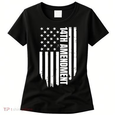 14th Amendment Flag Political America Usa Rights Women's T-Shirt