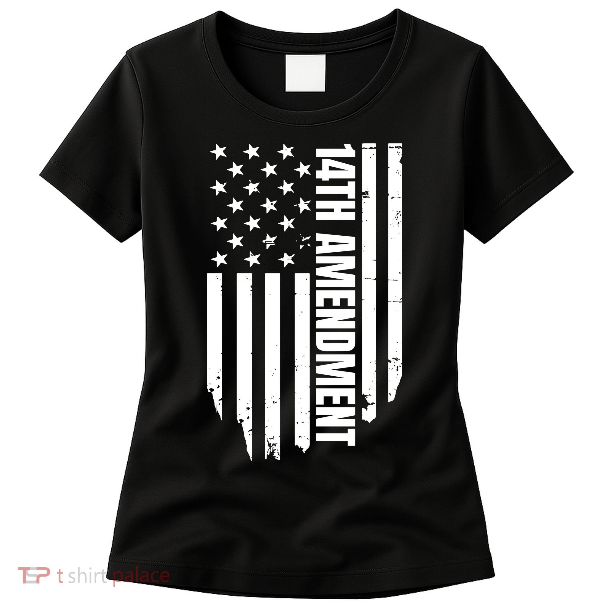 14th Amendment Flag Political America Usa Rights Women's T-Shirt