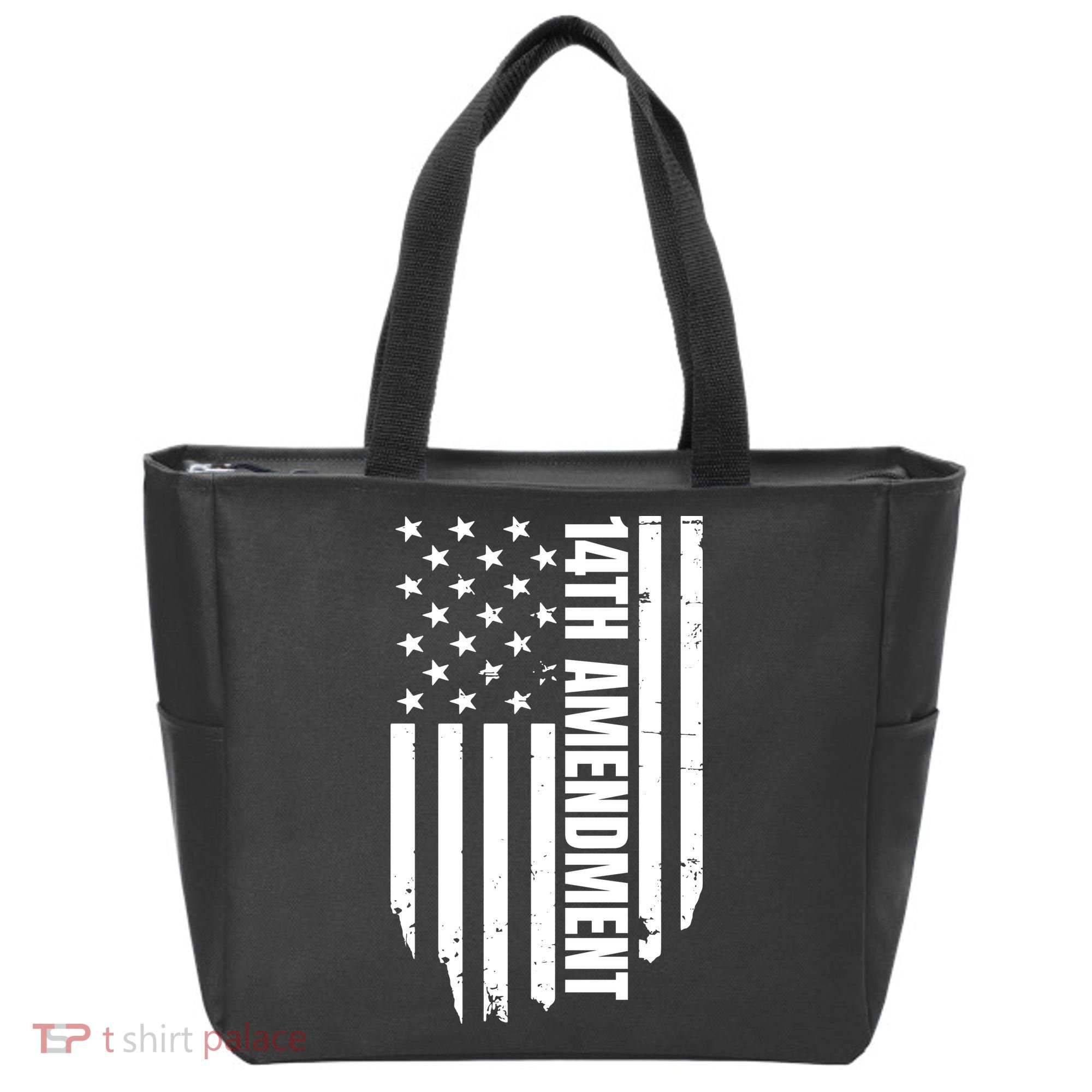 14th Amendment Flag Political America Usa Rights Tote Bag
