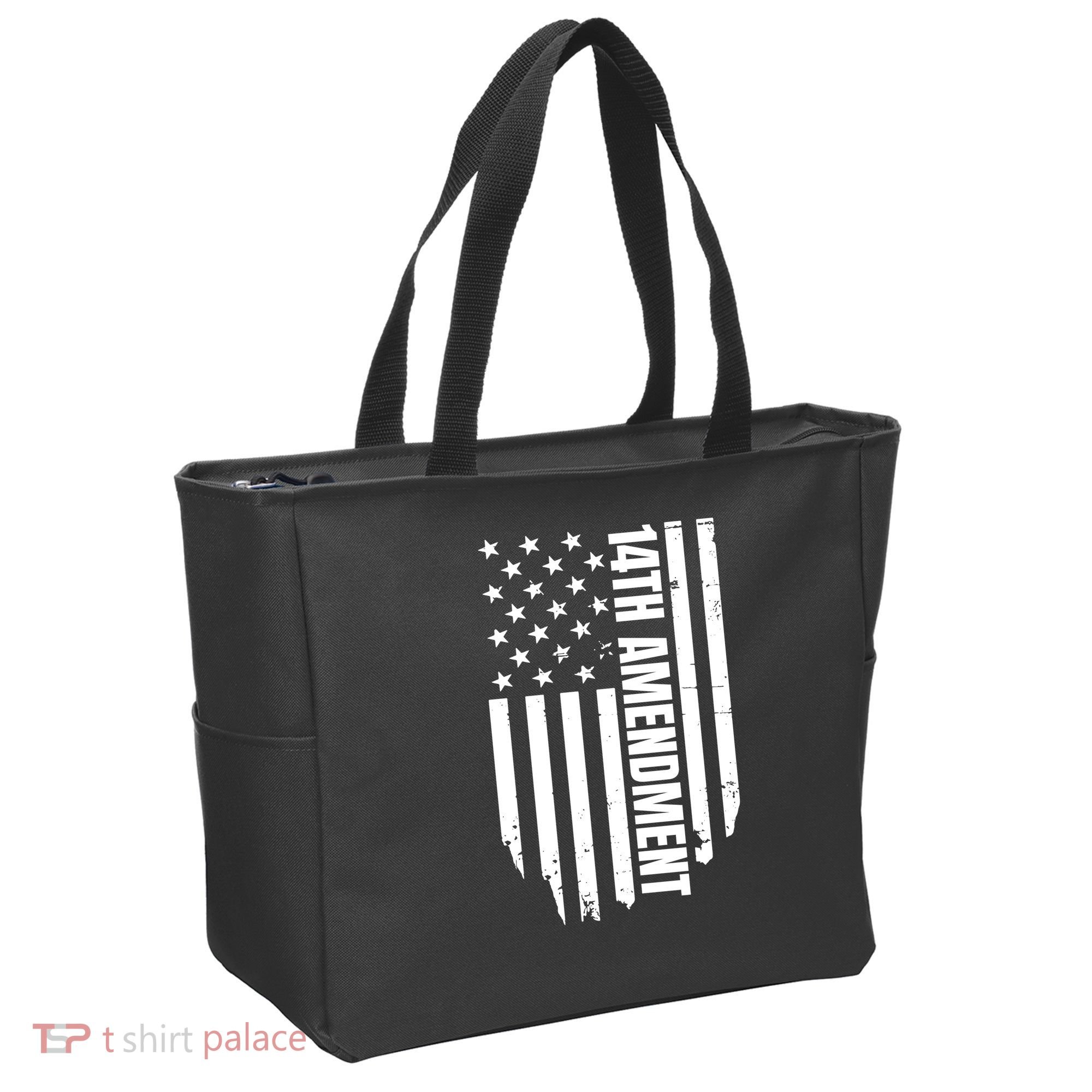 14th Amendment Flag Political America Usa Rights Tote Bag