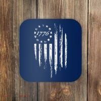 1776 American Flag Betsy Ross 13 Stars Coaster thumb 0