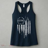 1776 American Flag Betsy Ross 13 Stars Women's Tank Top thumb 3