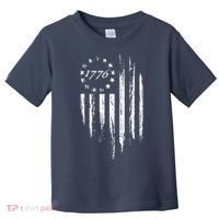 1776 American Flag Betsy Ross 13 Stars Toddler T-Shirt thumb 0