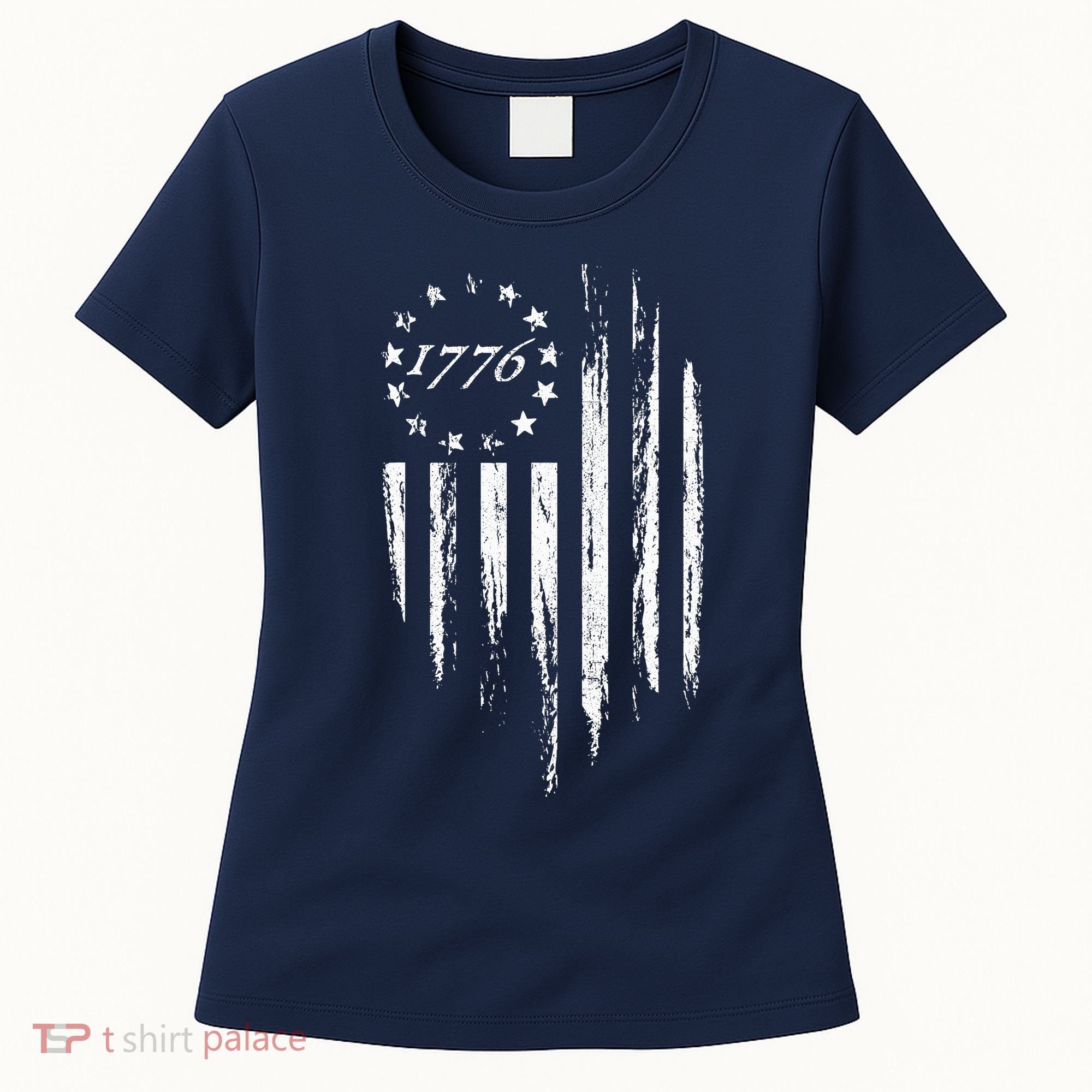 1776 American Flag Betsy Ross 13 Stars Women's T-Shirt