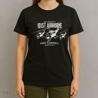 101st Airborne Fort Campbell Kentucky Air Assault Helicopter T-Shirt thumb 4