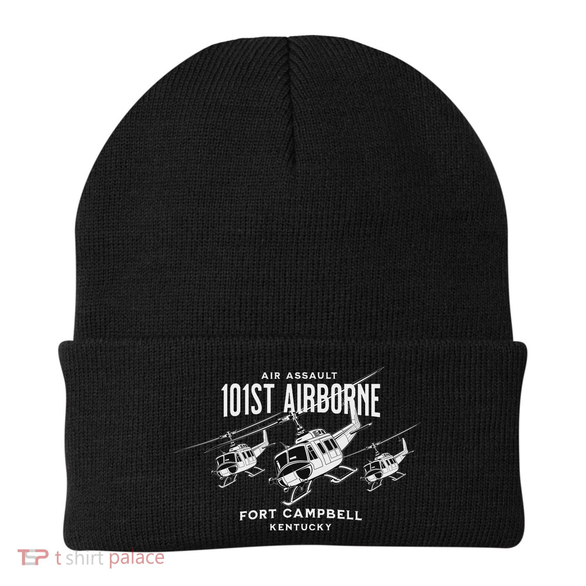 101st Airborne Fort Campbell Kentucky Air Assault Helicopter Beanie