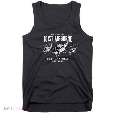 101st Airborne Fort Campbell Kentucky Air Assault Helicopter Tank Top