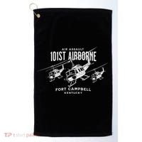 101st Airborne Fort Campbell Kentucky Air Assault Helicopter Golf Towel thumb 0