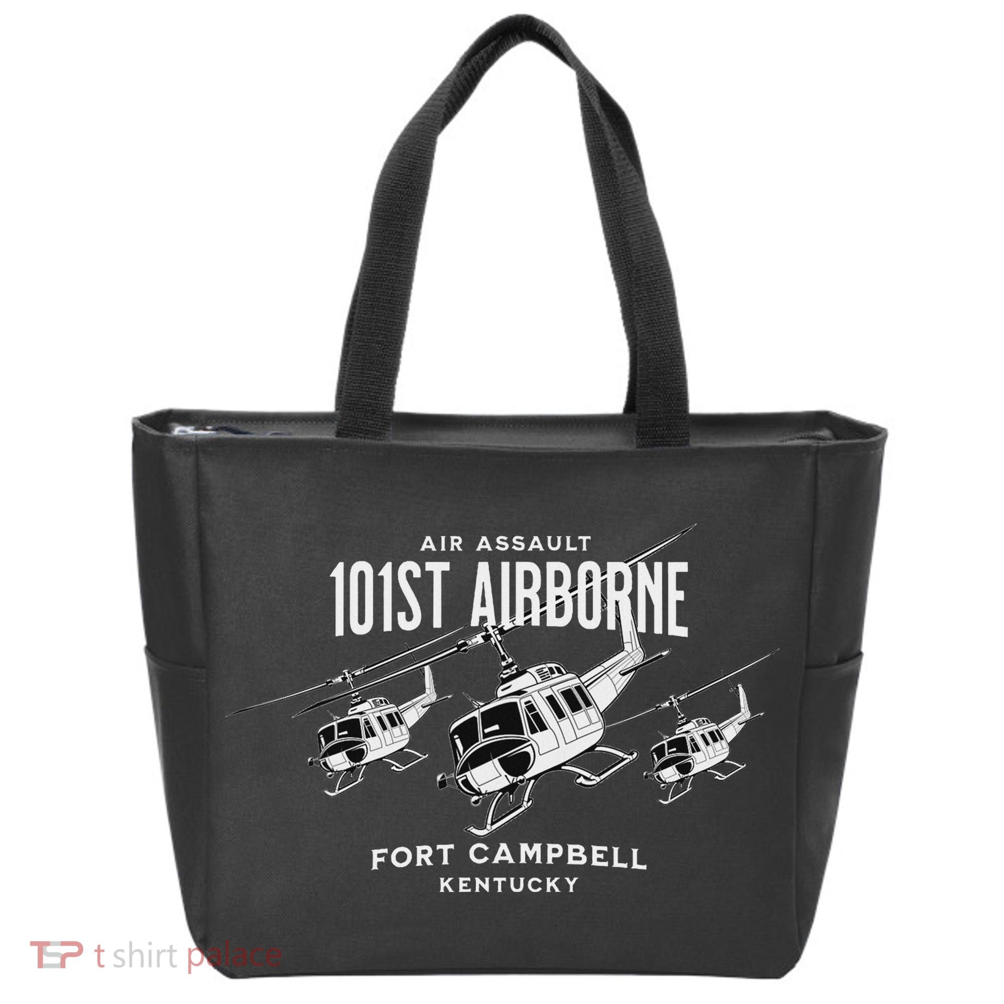 101st Airborne Fort Campbell Kentucky Air Assault Helicopter Tote Bag