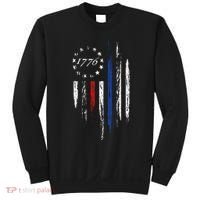 1776 American Flag Betsy Ross 13 Stars Usa Gift Sweatshirt thumb 0