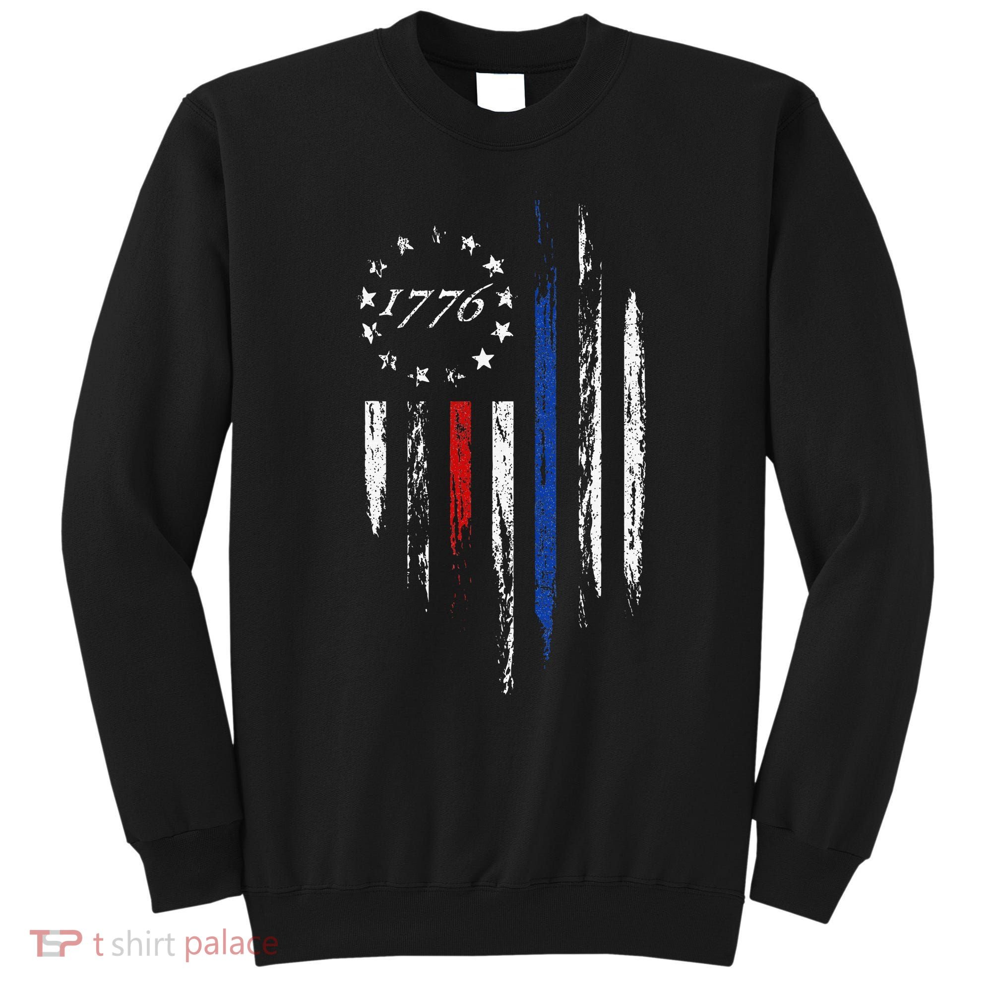 1776 American Flag Betsy Ross 13 Stars Usa Gift Sweatshirt