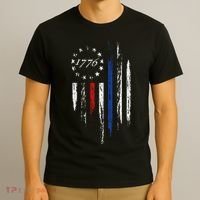 1776 American Flag Betsy Ross 13 Stars Usa Gift T-Shirt thumb 3