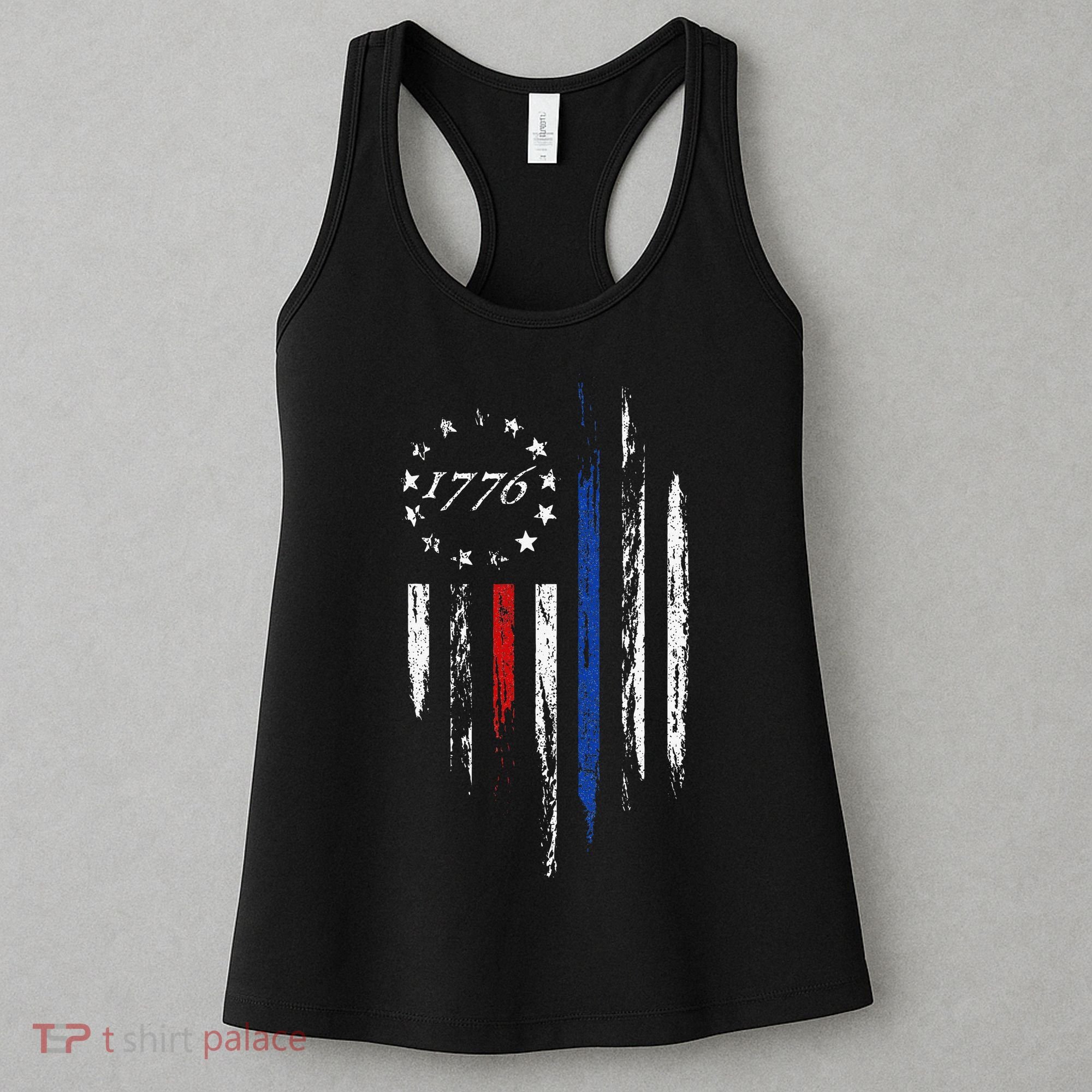 1776 American Flag Betsy Ross 13 Stars Usa Gift Women's Tank Top