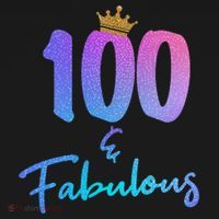 100 And Fabulous For 100th Birthday Cute Gift Bucket Hat thumb 4