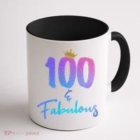 100 And Fabulous For 100th Birthday Cute Gift Coffee Mug thumb 1