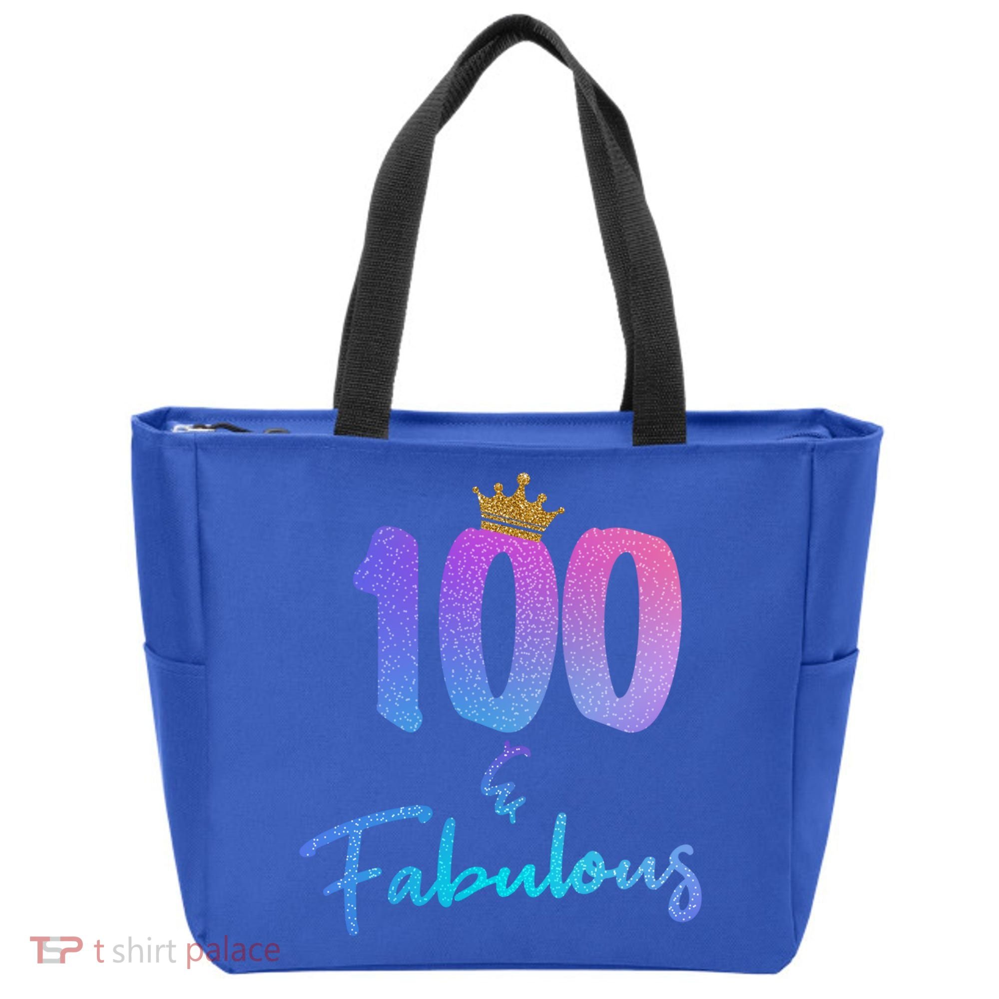 100 And Fabulous For 100th Birthday Cute Gift Tote Bag