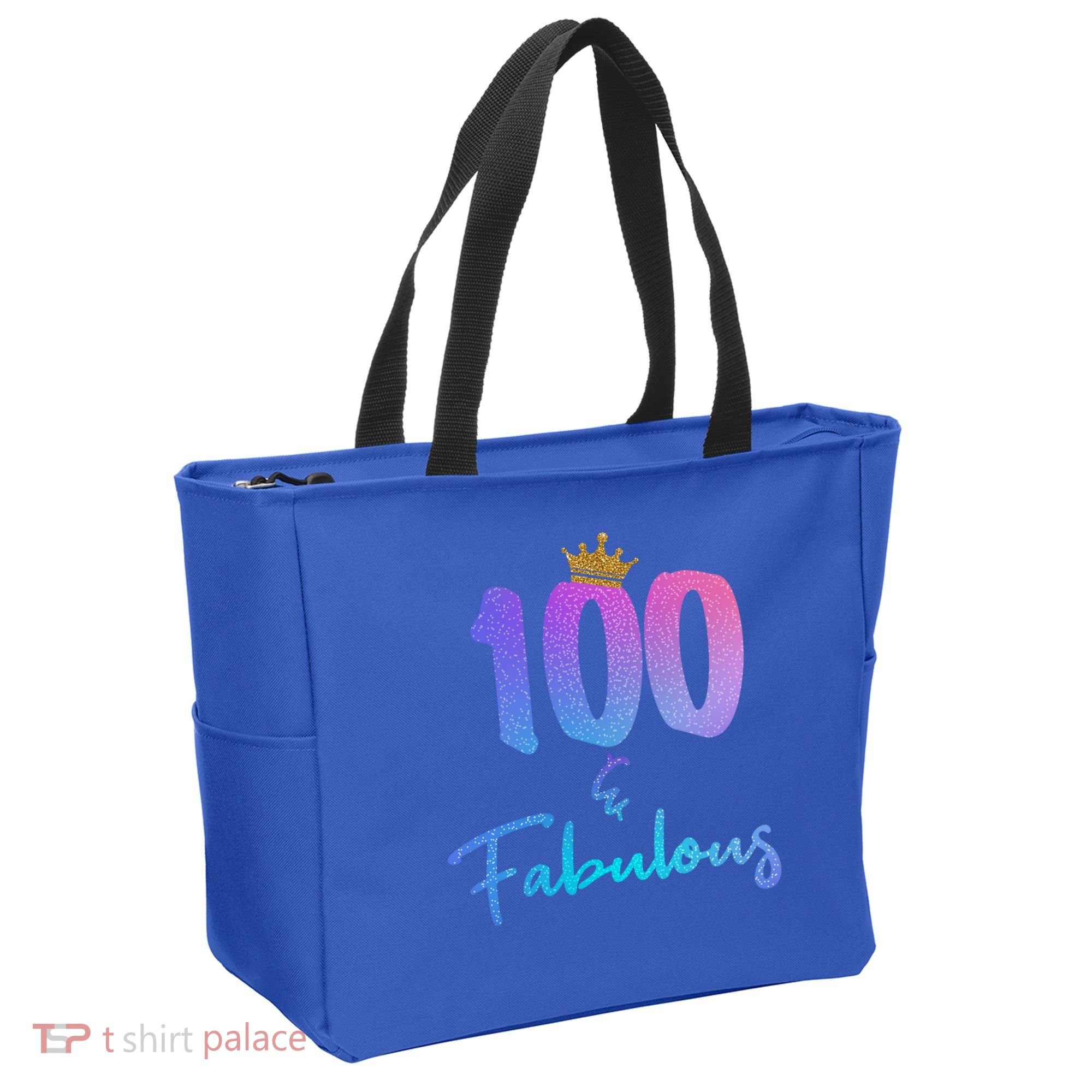 100 And Fabulous For 100th Birthday Cute Gift Tote Bag