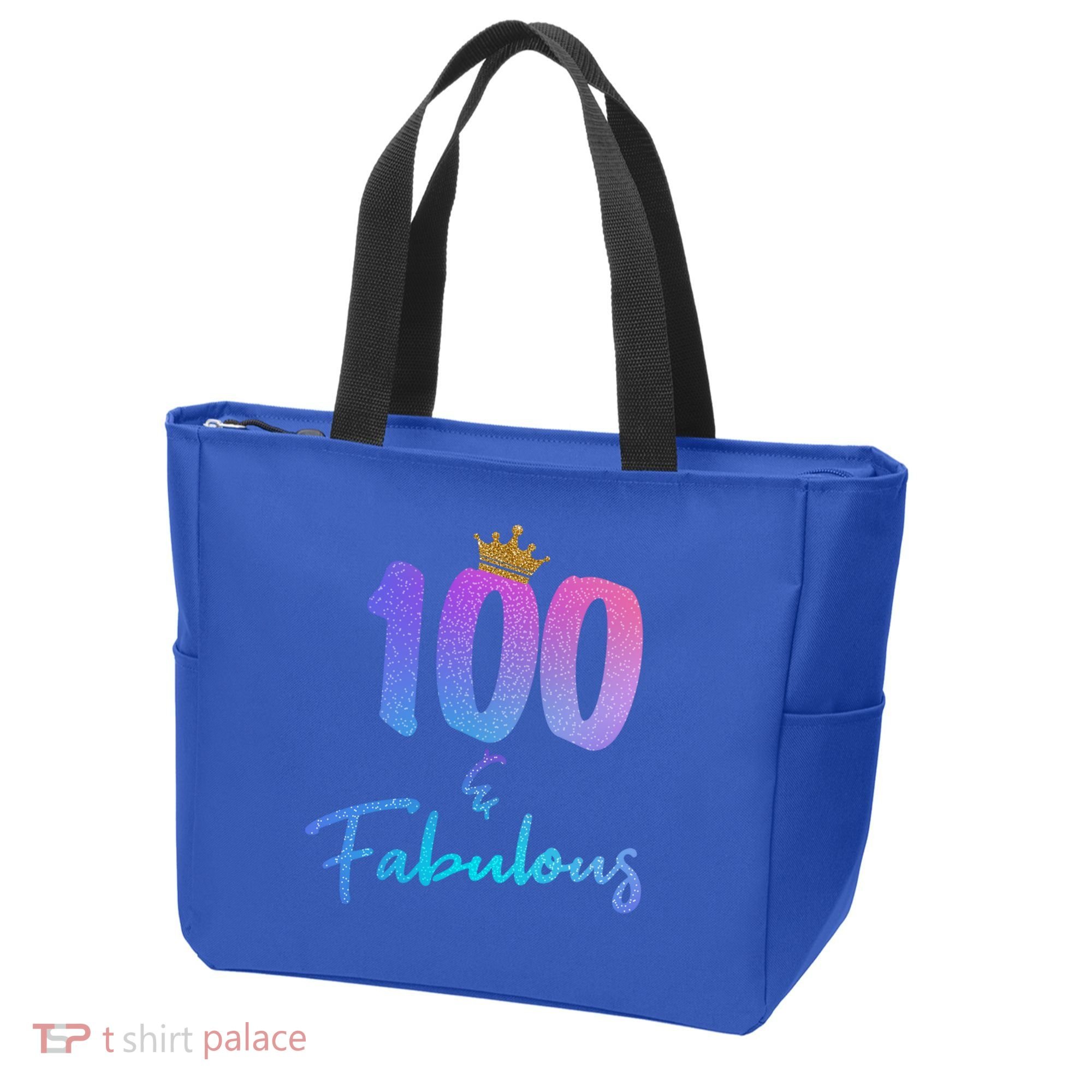 100 And Fabulous For 100th Birthday Cute Gift Tote Bag