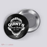 1975 Amity Island QuintS Shark Fishing Button thumb 0