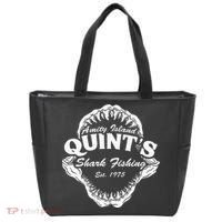 1975 Amity Island QuintS Shark Fishing Tote Bag thumb 0
