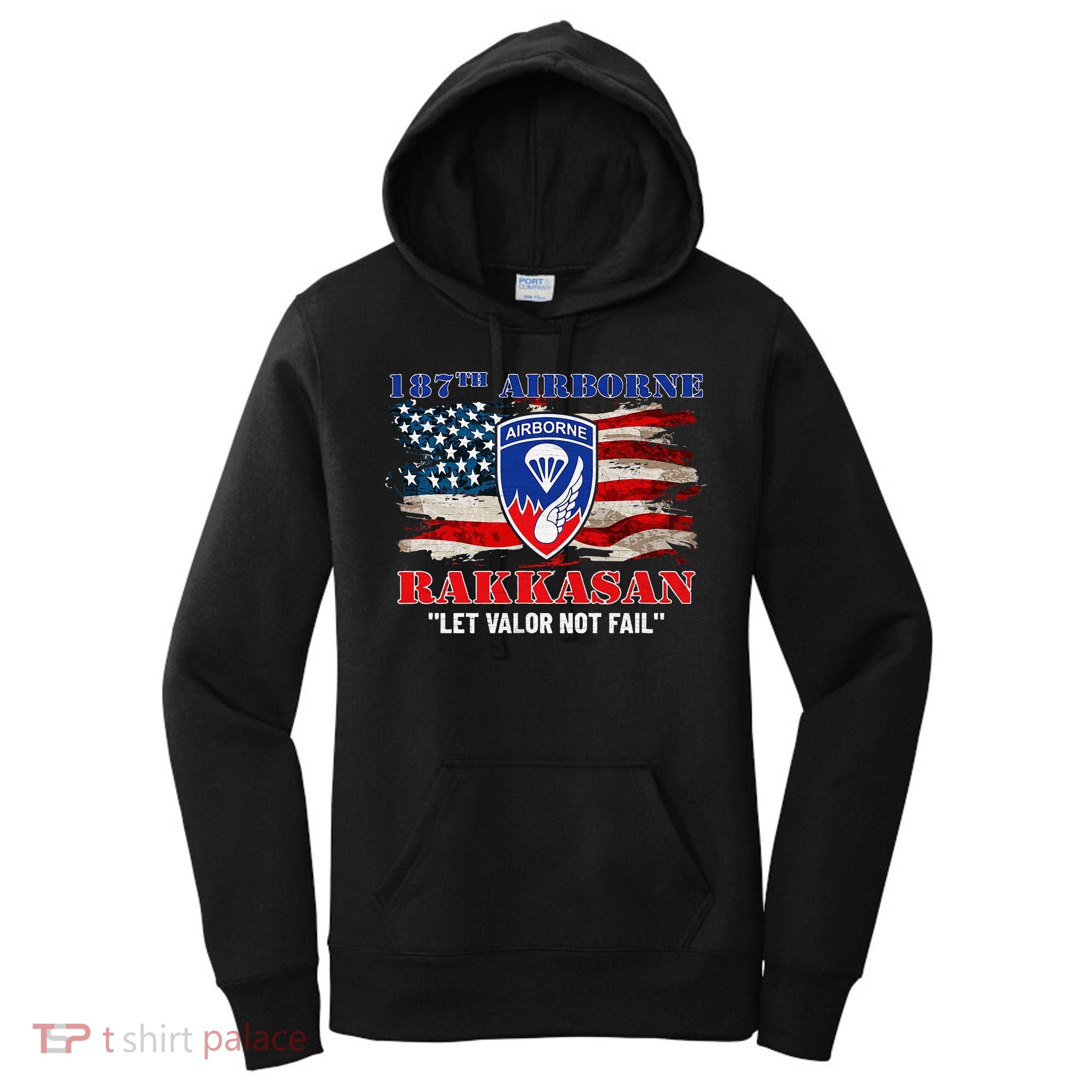 187th Airborne Infantry Regiment Rakkasans Fort Campbell Women's Hoodie