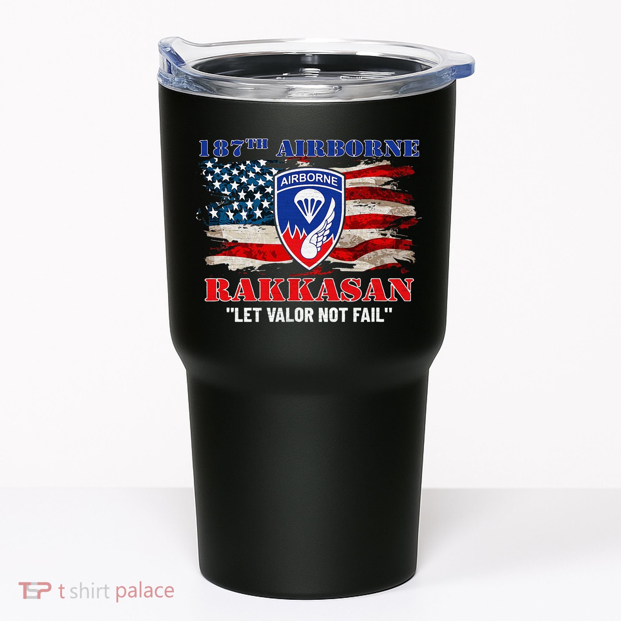 187th Airborne Infantry Regiment Rakkasans Fort Campbell Tumbler