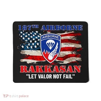 187th Airborne Infantry Regiment Rakkasans Fort Campbell Mousepad
