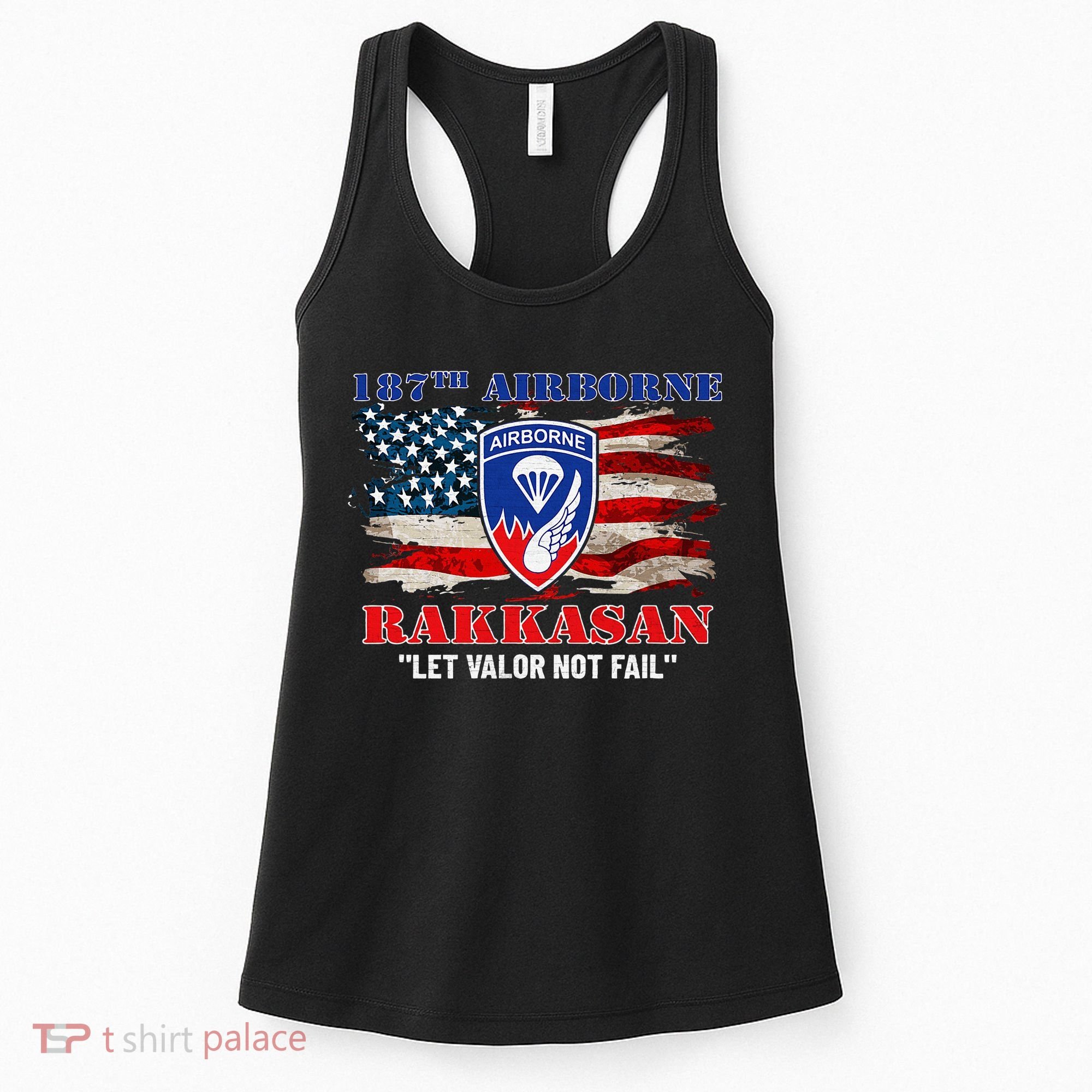 187th Airborne Infantry Regiment Rakkasans Fort Campbell Women's Tank Top