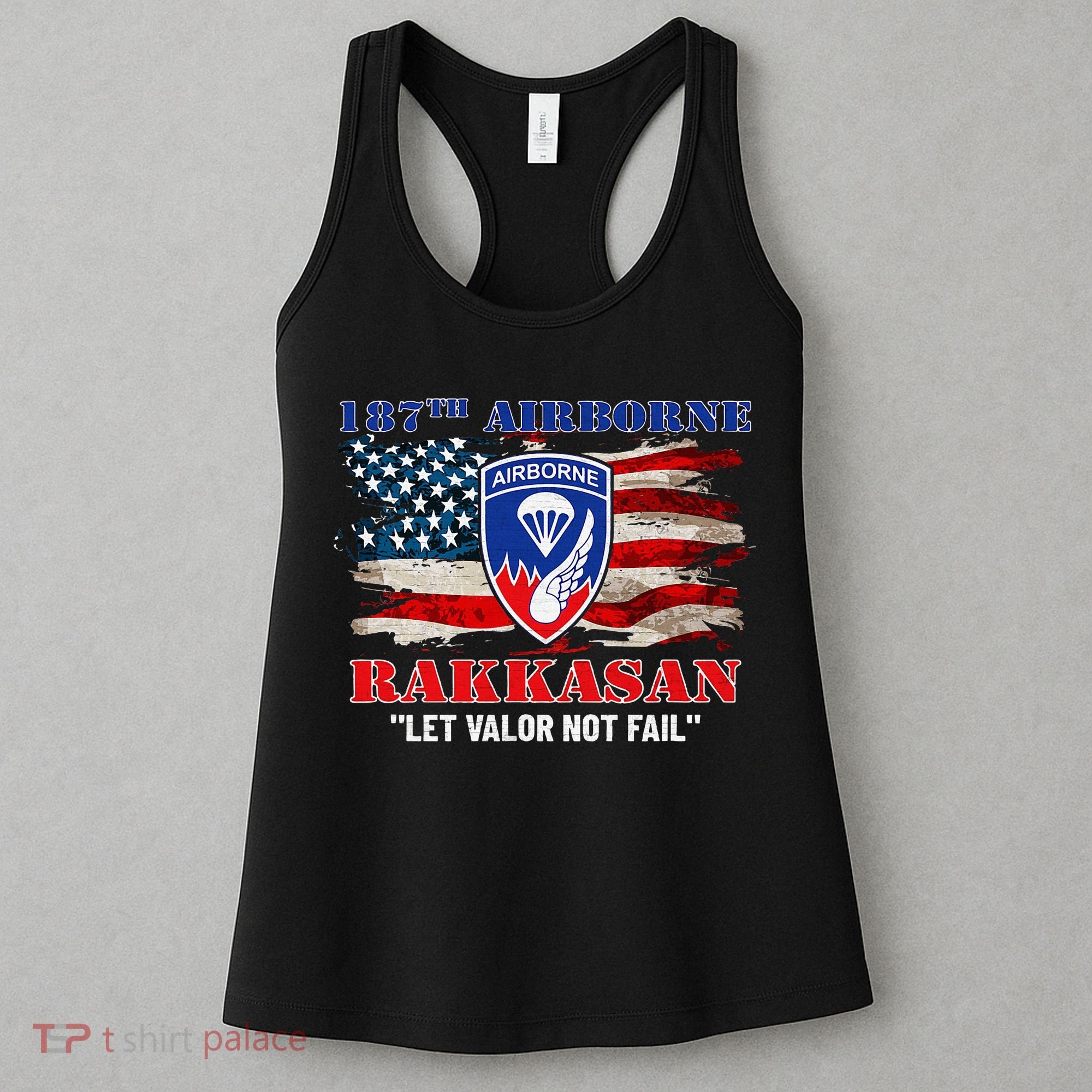 187th Airborne Infantry Regiment Rakkasans Fort Campbell Women's Tank Top