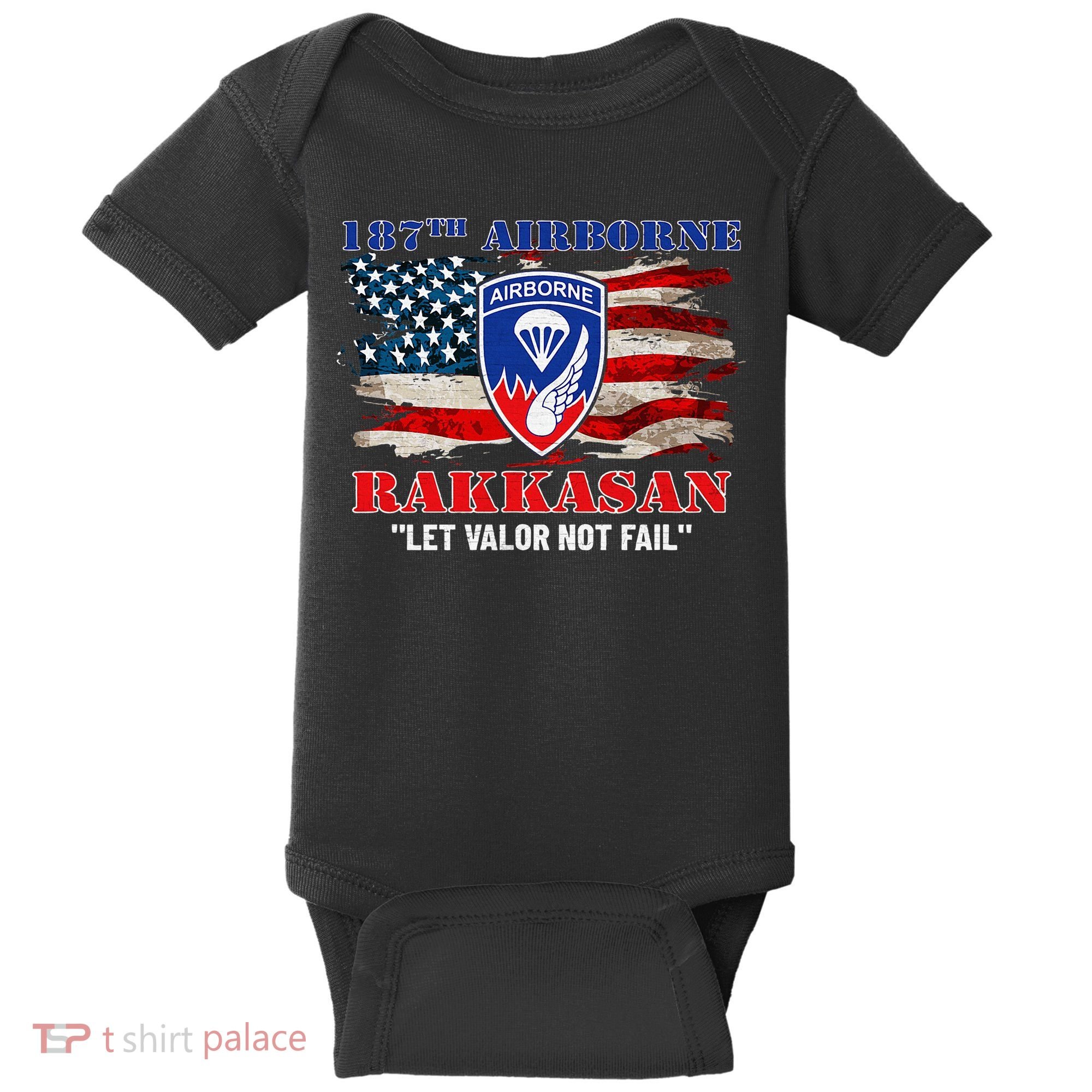 187th Airborne Infantry Regiment Rakkasans Fort Campbell Baby Bodysuit