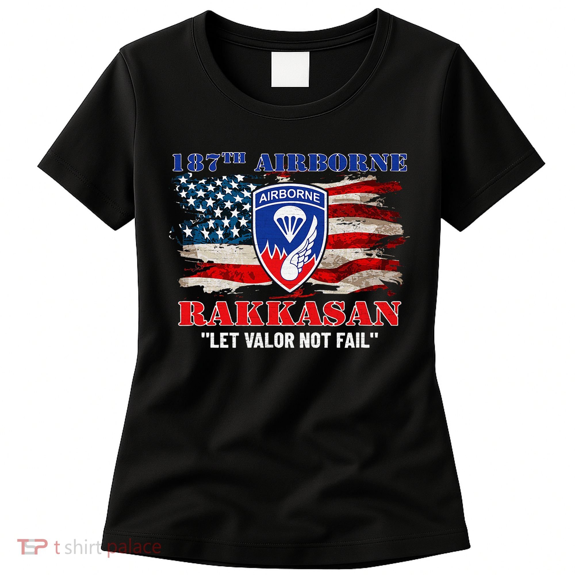 187th Airborne Infantry Regiment Rakkasans Fort Campbell Women's T-Shirt