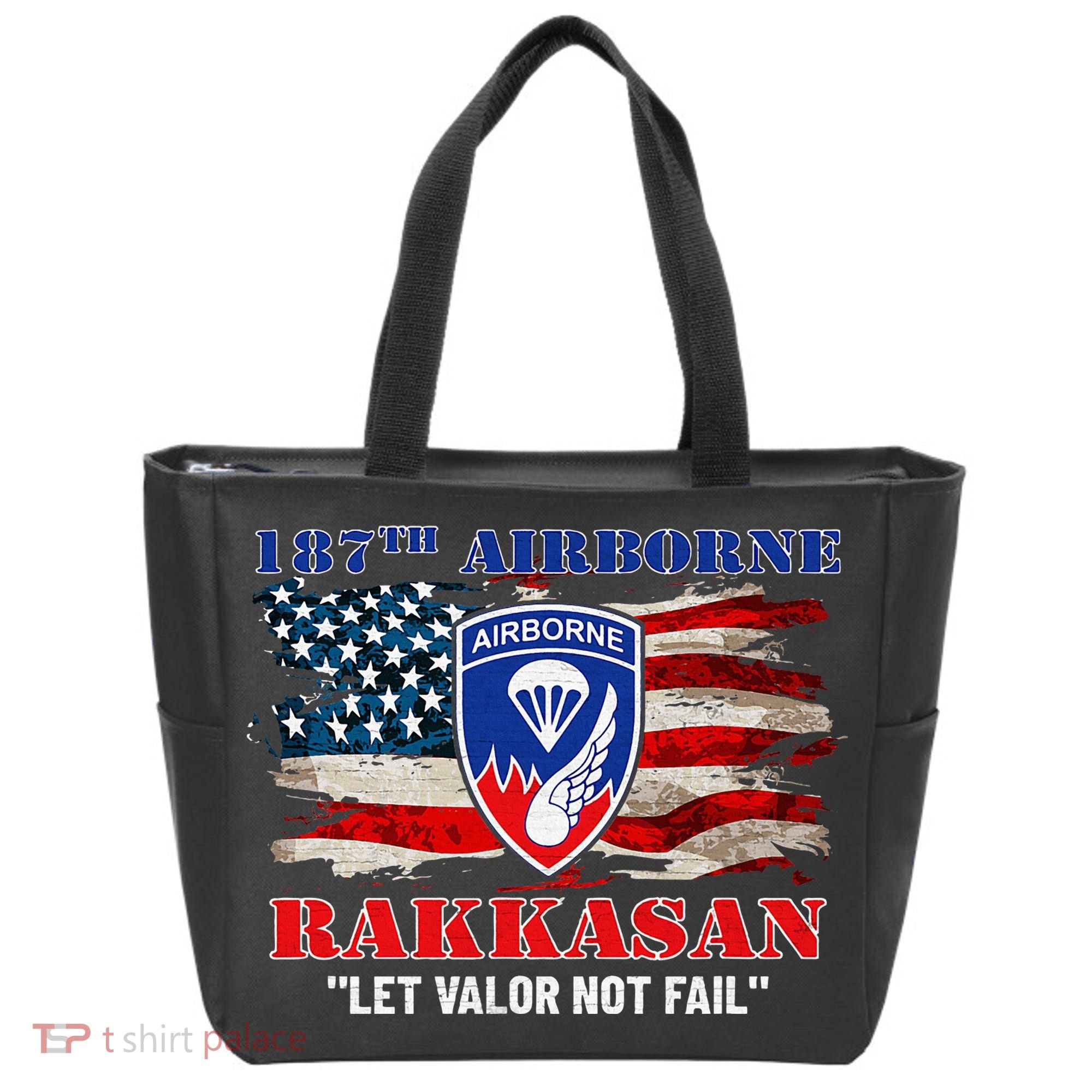 187th Airborne Infantry Regiment Rakkasans Fort Campbell Tote Bag