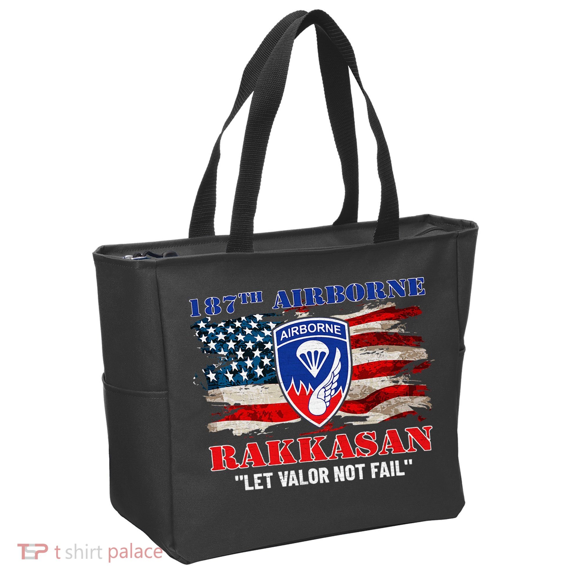 187th Airborne Infantry Regiment Rakkasans Fort Campbell Tote Bag